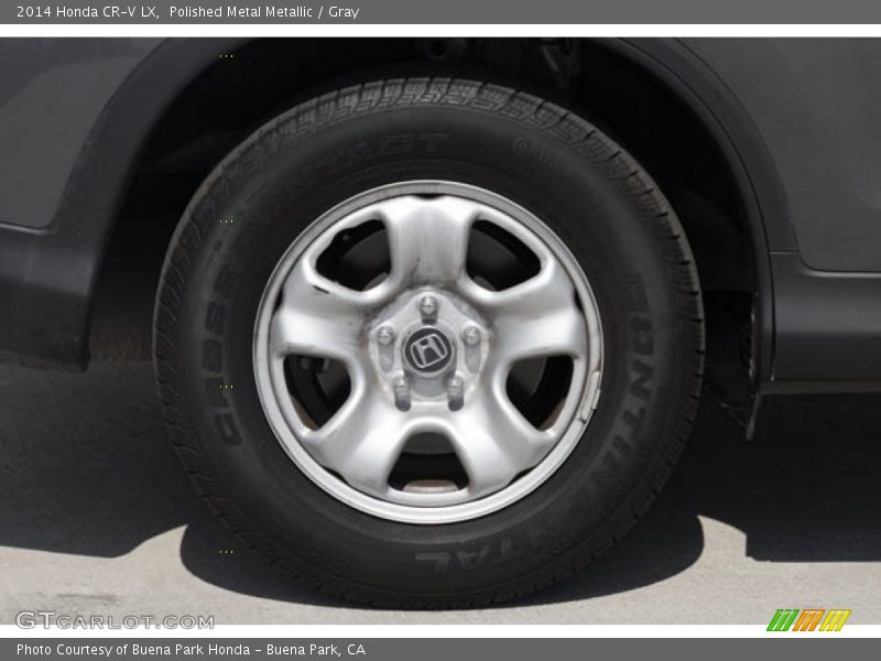 Polished Metal Metallic / Gray 2014 Honda CR-V LX