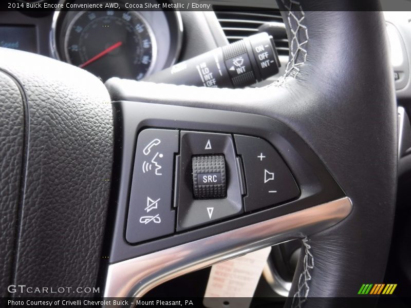 Cocoa Silver Metallic / Ebony 2014 Buick Encore Convenience AWD
