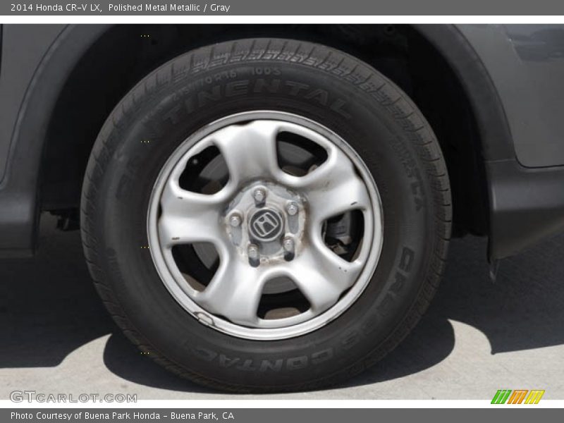 Polished Metal Metallic / Gray 2014 Honda CR-V LX
