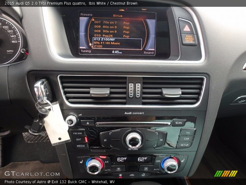 Ibis White / Chestnut Brown 2015 Audi Q5 2.0 TFSI Premium Plus quattro