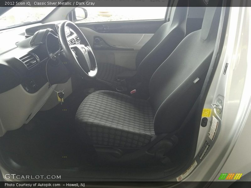Classic Silver Metallic / Dark Gray 2012 Scion iQ