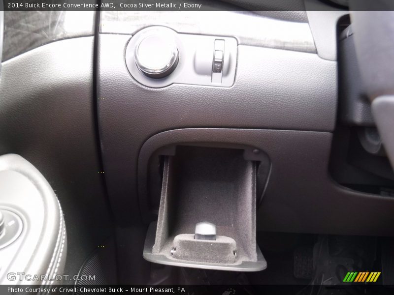 Cocoa Silver Metallic / Ebony 2014 Buick Encore Convenience AWD