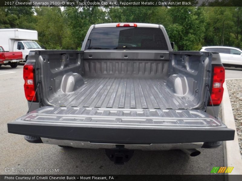 Pepperdust Metallic / Dark Ash/Jet Black 2017 Chevrolet Silverado 2500HD Work Truck Double Cab 4x4