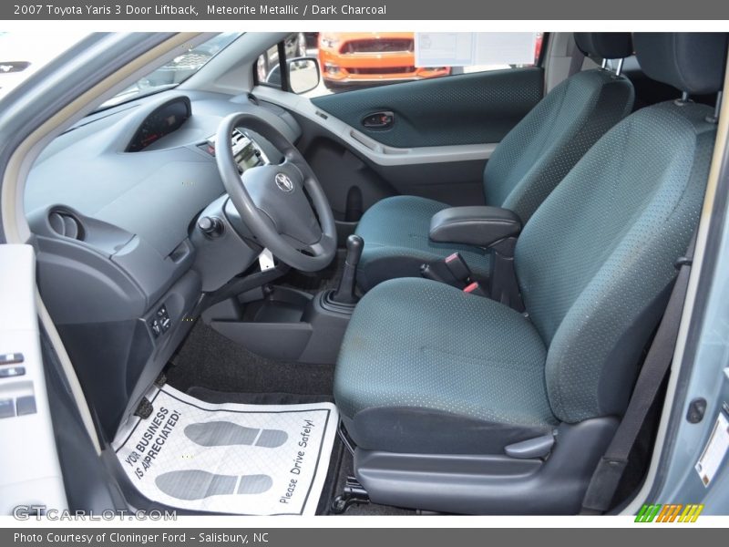 Meteorite Metallic / Dark Charcoal 2007 Toyota Yaris 3 Door Liftback