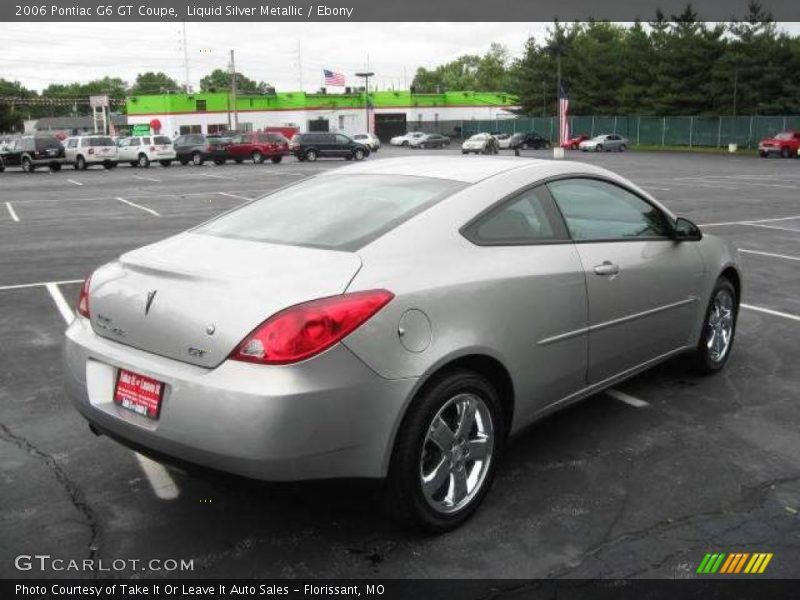 Liquid Silver Metallic / Ebony 2006 Pontiac G6 GT Coupe