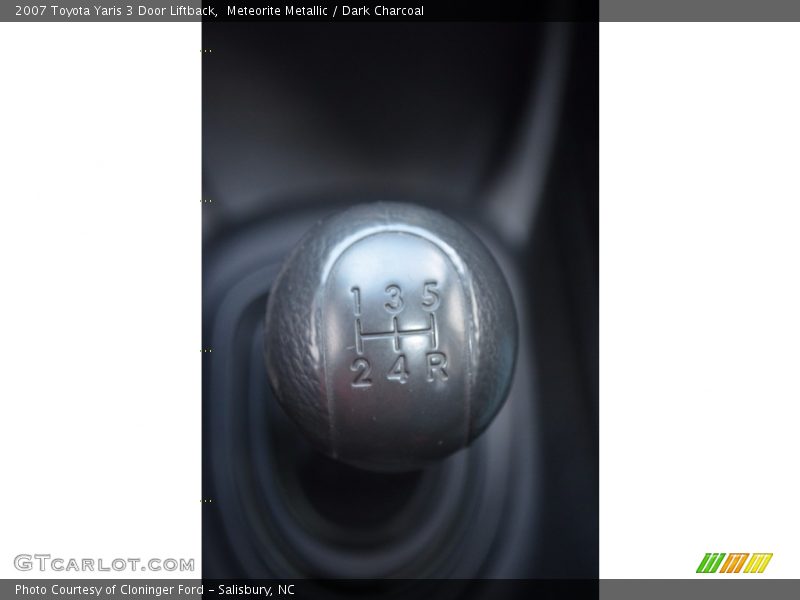 Meteorite Metallic / Dark Charcoal 2007 Toyota Yaris 3 Door Liftback