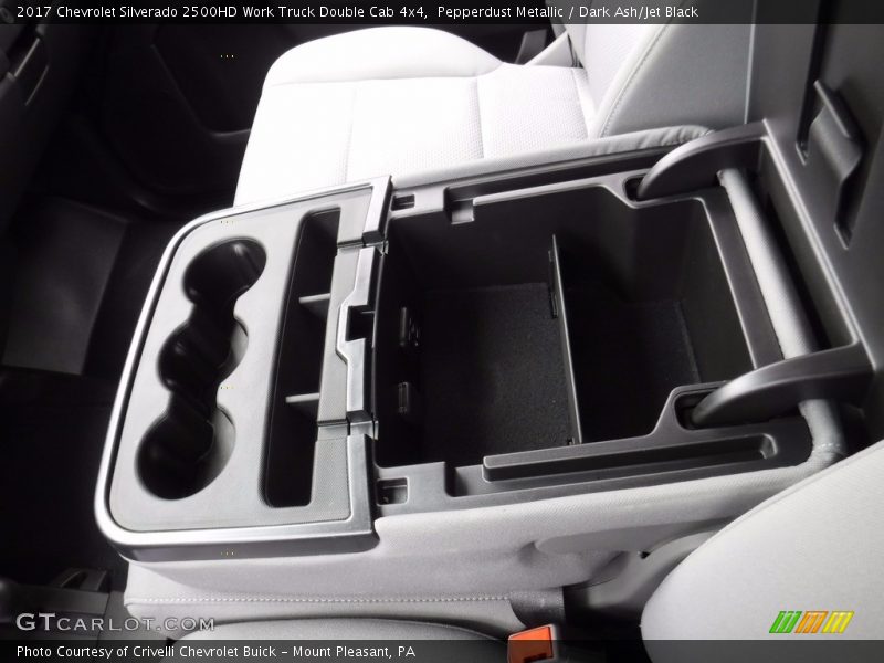 Pepperdust Metallic / Dark Ash/Jet Black 2017 Chevrolet Silverado 2500HD Work Truck Double Cab 4x4