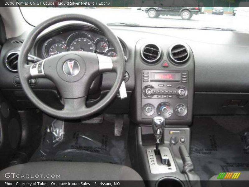 Liquid Silver Metallic / Ebony 2006 Pontiac G6 GT Coupe