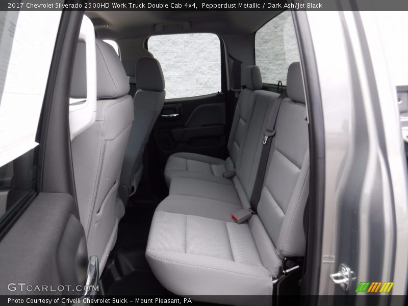 Pepperdust Metallic / Dark Ash/Jet Black 2017 Chevrolet Silverado 2500HD Work Truck Double Cab 4x4