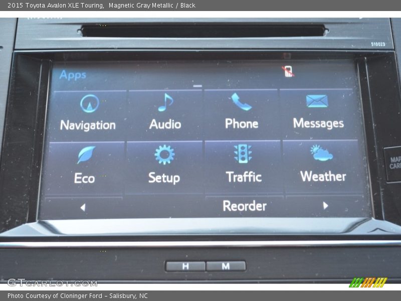 Magnetic Gray Metallic / Black 2015 Toyota Avalon XLE Touring