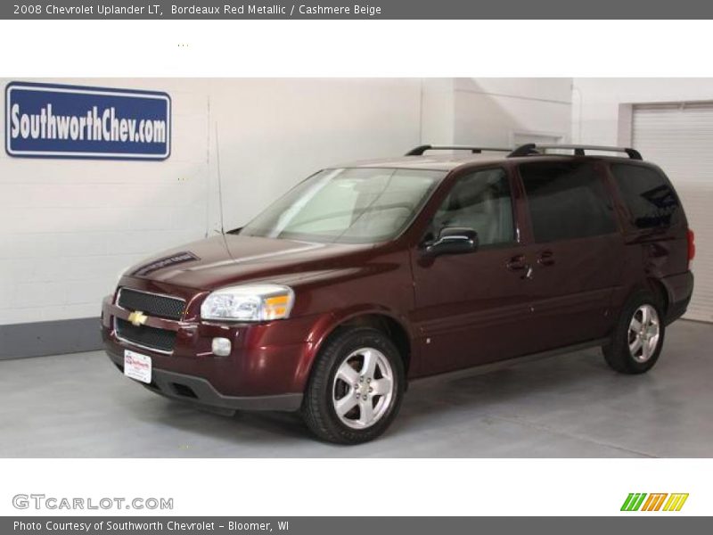 Bordeaux Red Metallic / Cashmere Beige 2008 Chevrolet Uplander LT