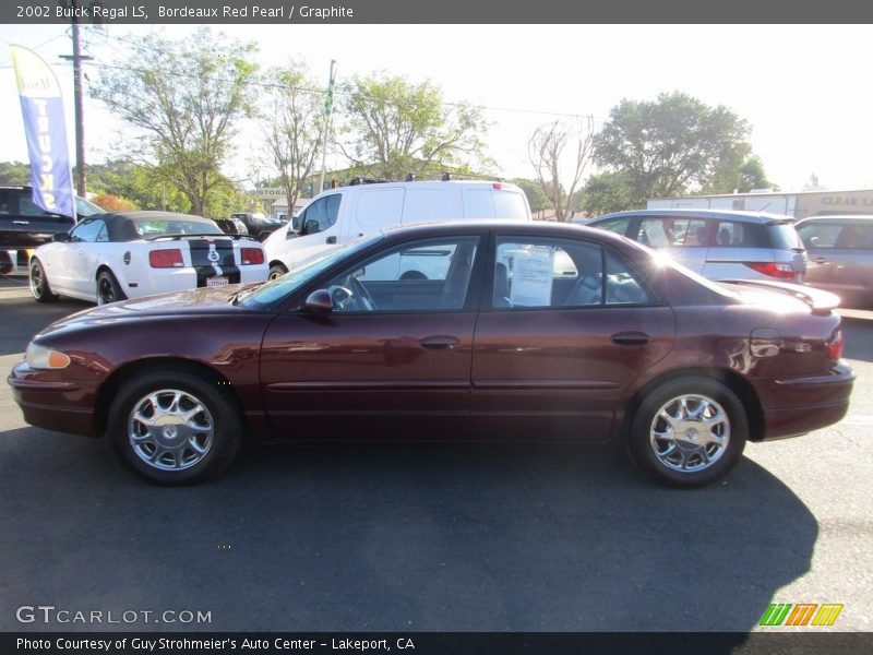 Bordeaux Red Pearl / Graphite 2002 Buick Regal LS