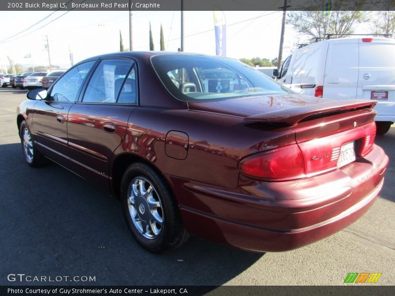 Bordeaux Red Pearl / Graphite 2002 Buick Regal LS