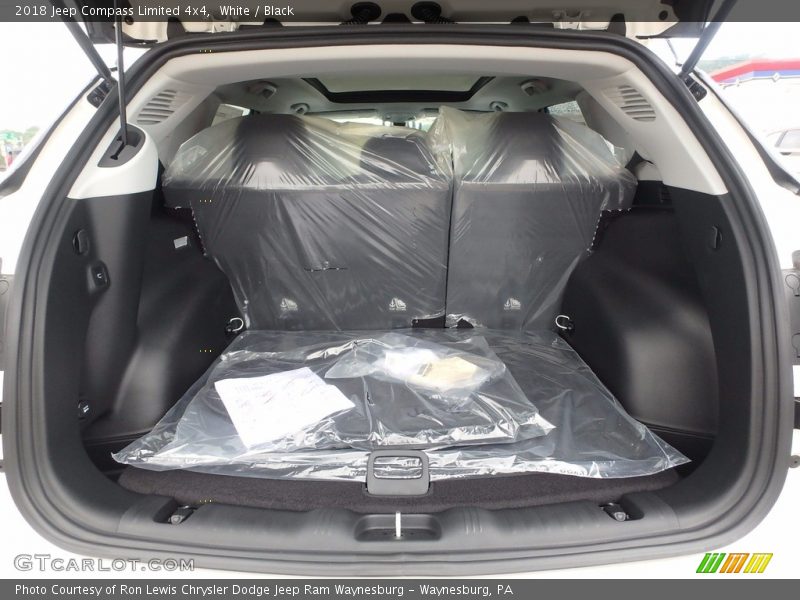 White / Black 2018 Jeep Compass Limited 4x4