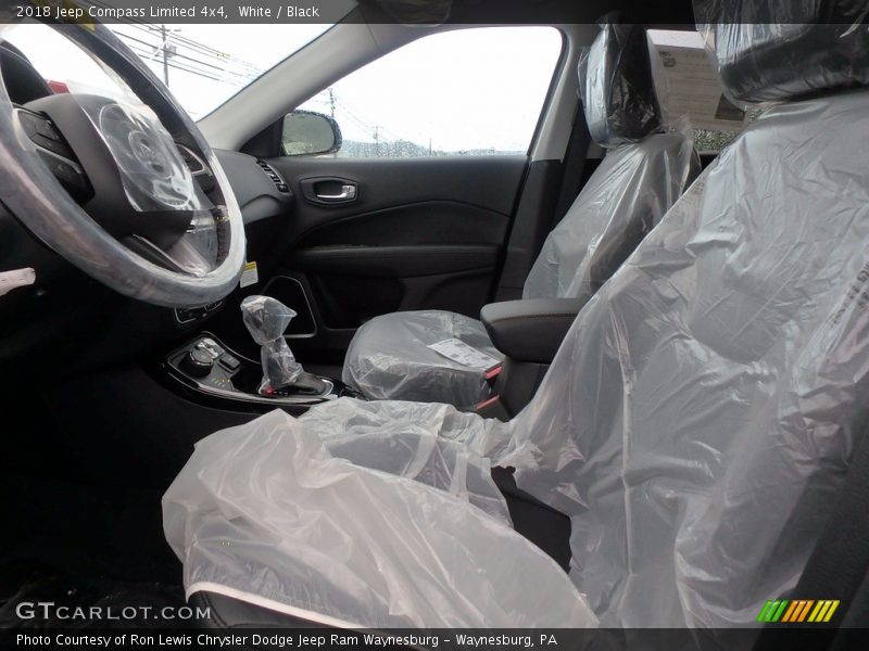 White / Black 2018 Jeep Compass Limited 4x4