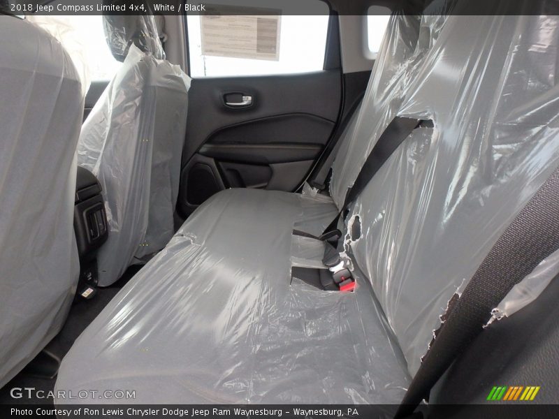 White / Black 2018 Jeep Compass Limited 4x4
