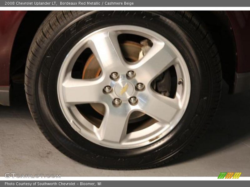 Bordeaux Red Metallic / Cashmere Beige 2008 Chevrolet Uplander LT