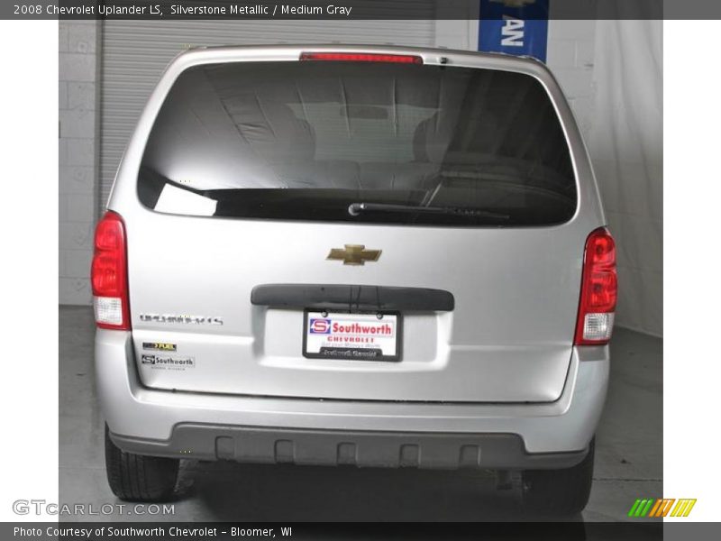 Silverstone Metallic / Medium Gray 2008 Chevrolet Uplander LS