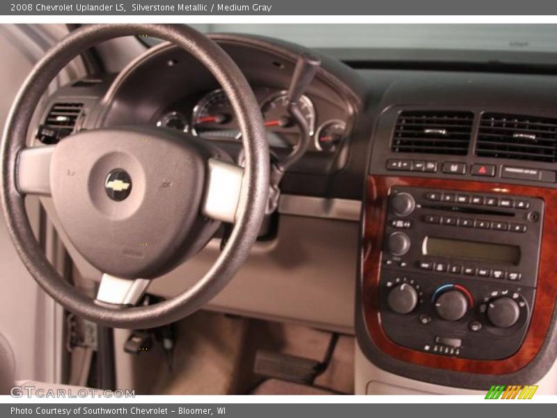 Silverstone Metallic / Medium Gray 2008 Chevrolet Uplander LS