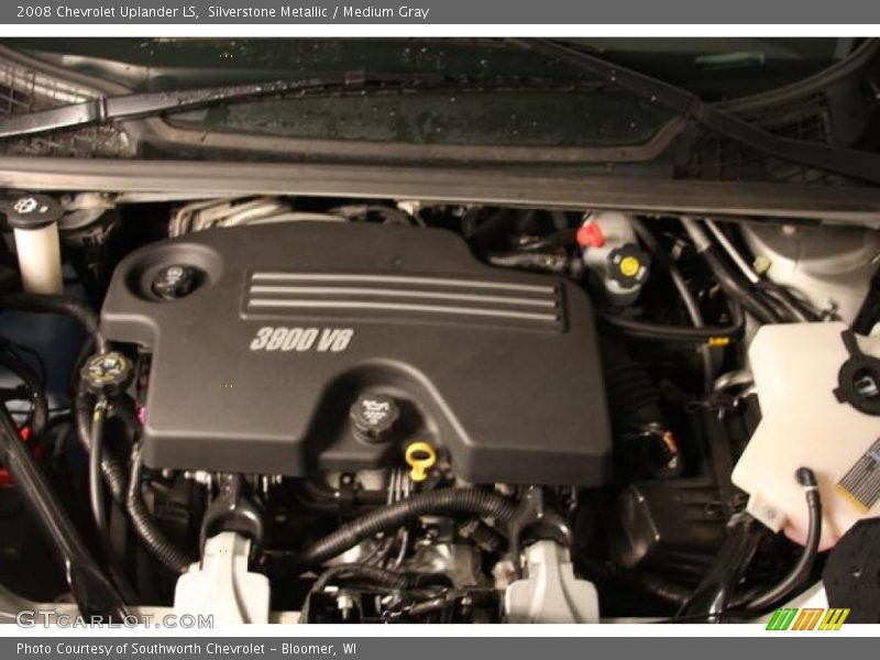 Silverstone Metallic / Medium Gray 2008 Chevrolet Uplander LS