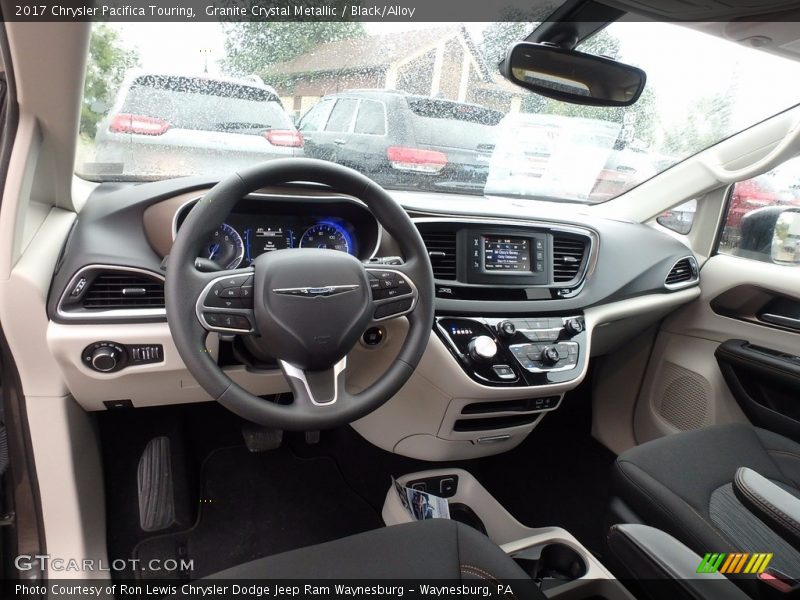 Granite Crystal Metallic / Black/Alloy 2017 Chrysler Pacifica Touring