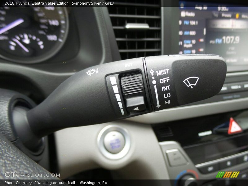 Symphony Silver / Gray 2018 Hyundai Elantra Value Edition