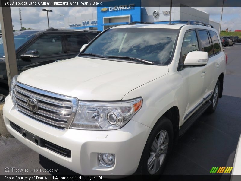 Blizzard White Pearl / Black 2013 Toyota Land Cruiser