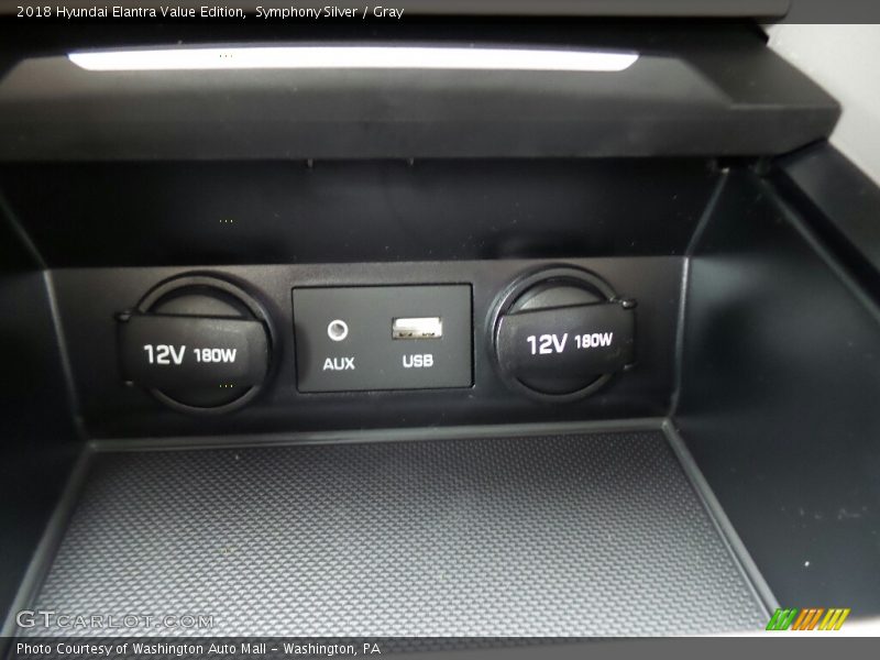 Symphony Silver / Gray 2018 Hyundai Elantra Value Edition