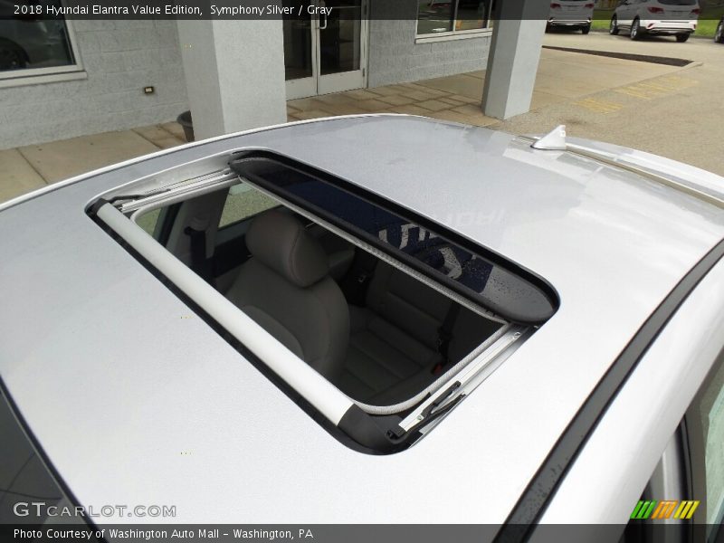 Symphony Silver / Gray 2018 Hyundai Elantra Value Edition