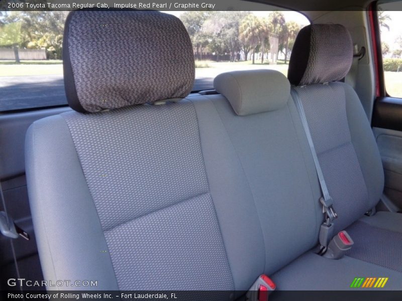 Impulse Red Pearl / Graphite Gray 2006 Toyota Tacoma Regular Cab
