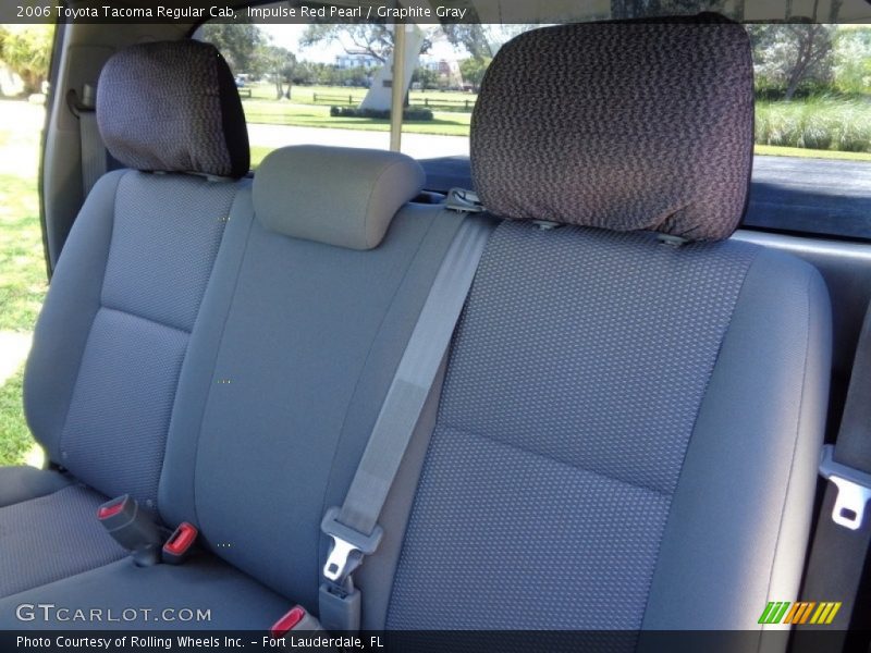 Impulse Red Pearl / Graphite Gray 2006 Toyota Tacoma Regular Cab