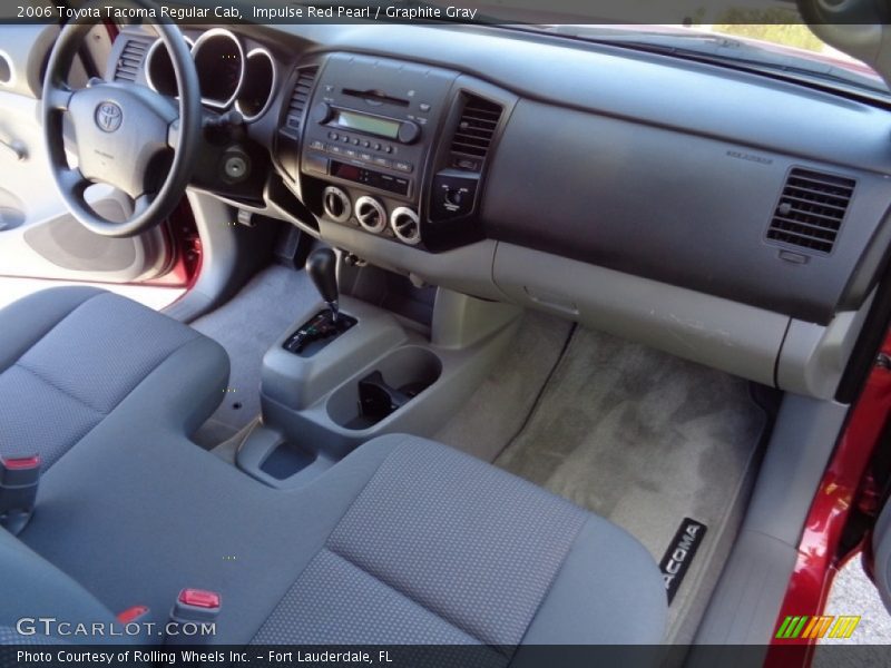 Impulse Red Pearl / Graphite Gray 2006 Toyota Tacoma Regular Cab
