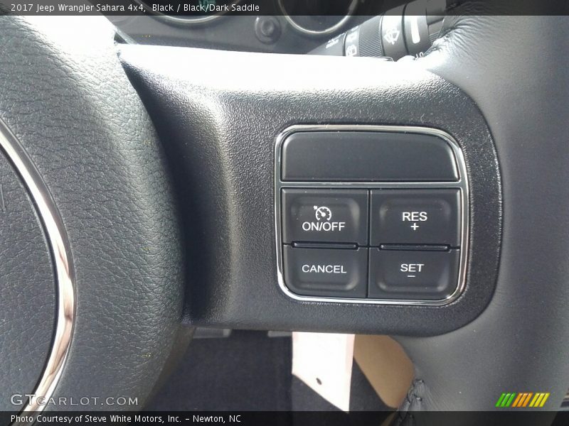 Black / Black/Dark Saddle 2017 Jeep Wrangler Sahara 4x4
