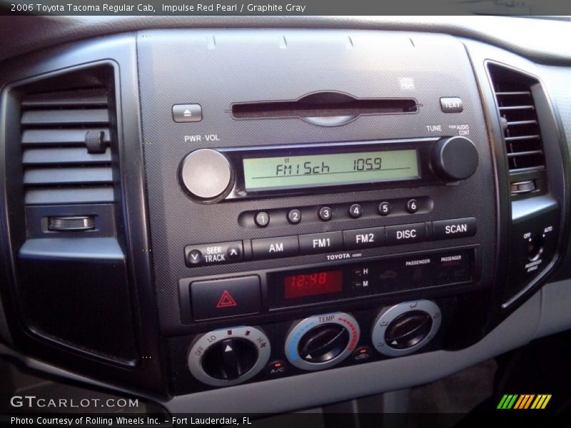 Impulse Red Pearl / Graphite Gray 2006 Toyota Tacoma Regular Cab