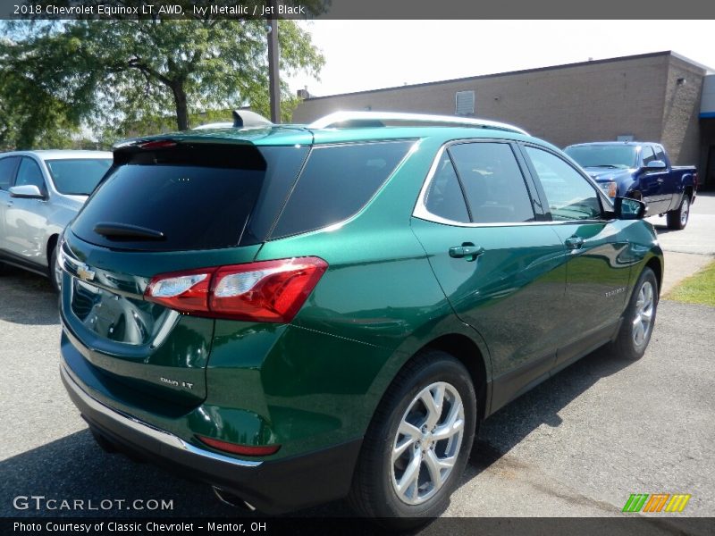 Ivy Metallic / Jet Black 2018 Chevrolet Equinox LT AWD