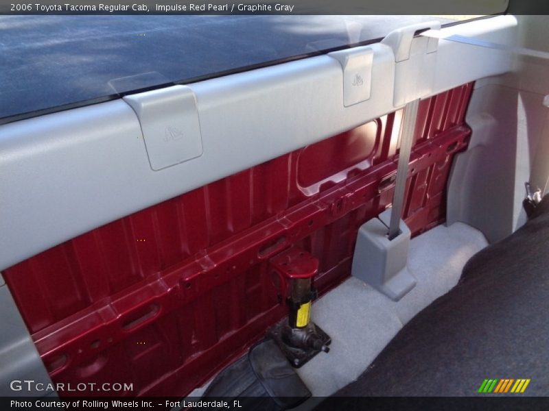 Impulse Red Pearl / Graphite Gray 2006 Toyota Tacoma Regular Cab