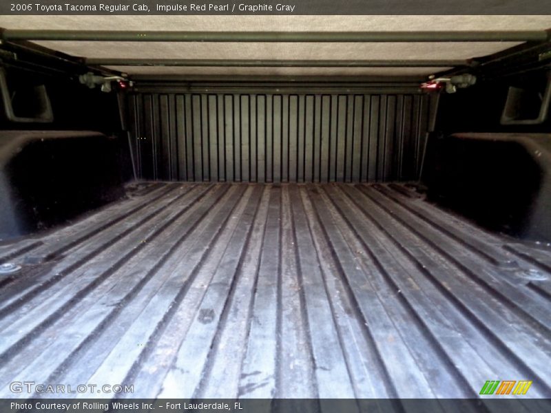 Impulse Red Pearl / Graphite Gray 2006 Toyota Tacoma Regular Cab