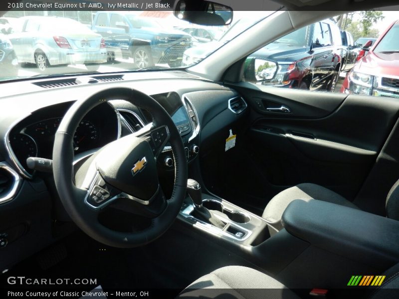 Ivy Metallic / Jet Black 2018 Chevrolet Equinox LT AWD