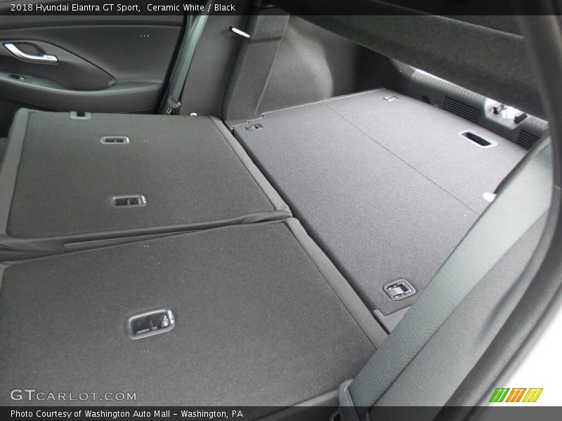 Ceramic White / Black 2018 Hyundai Elantra GT Sport