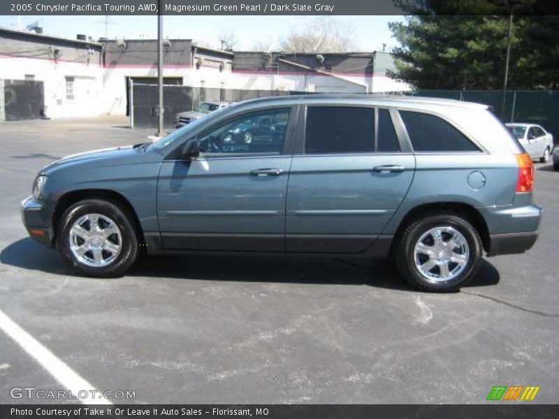 Magnesium Green Pearl / Dark Slate Gray 2005 Chrysler Pacifica Touring AWD