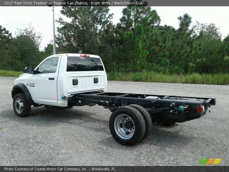 Bright White / Black/Diesel Gray 2017 Ram 5500 Tradesman Regular Cab Chassis