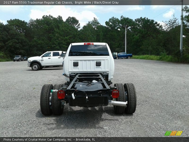 Bright White / Black/Diesel Gray 2017 Ram 5500 Tradesman Regular Cab Chassis