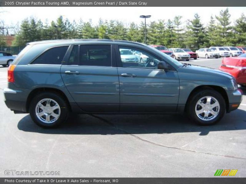 Magnesium Green Pearl / Dark Slate Gray 2005 Chrysler Pacifica Touring AWD