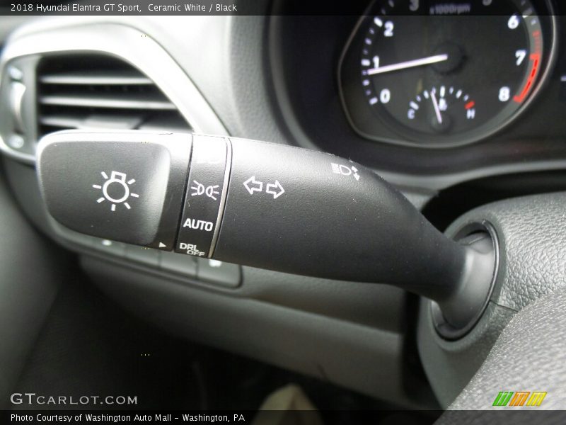 Controls of 2018 Elantra GT Sport
