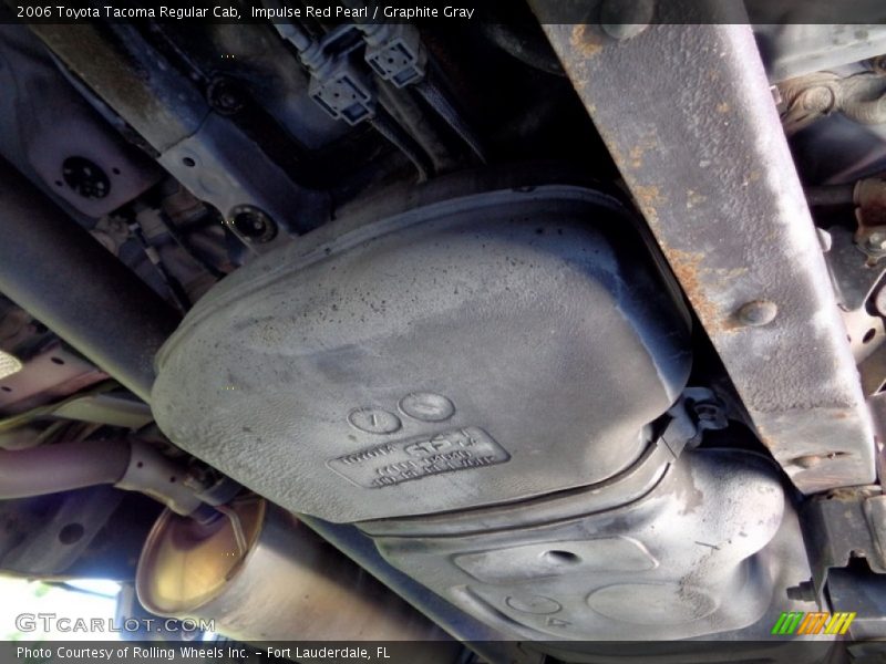 Impulse Red Pearl / Graphite Gray 2006 Toyota Tacoma Regular Cab