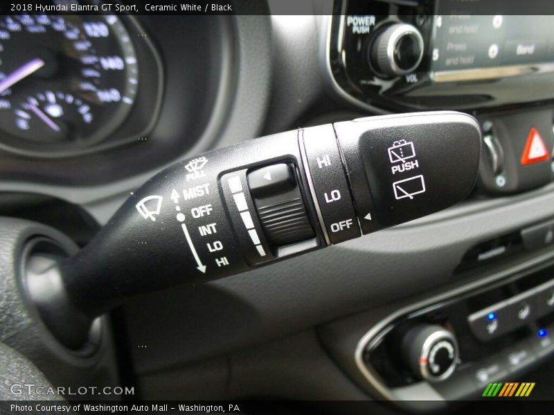Controls of 2018 Elantra GT Sport