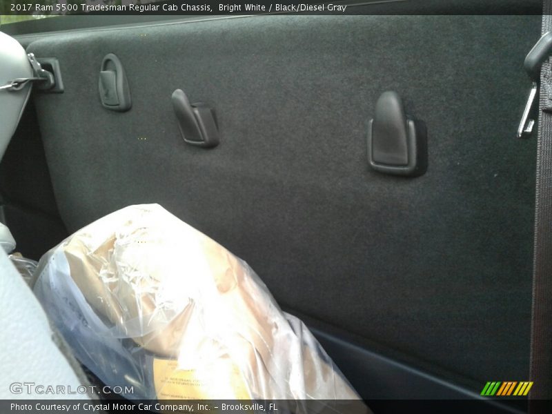 Bright White / Black/Diesel Gray 2017 Ram 5500 Tradesman Regular Cab Chassis