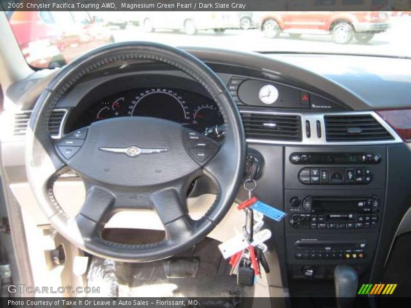 Magnesium Green Pearl / Dark Slate Gray 2005 Chrysler Pacifica Touring AWD