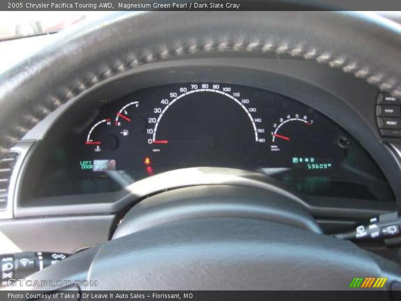 Magnesium Green Pearl / Dark Slate Gray 2005 Chrysler Pacifica Touring AWD