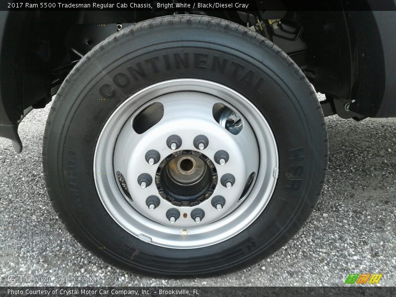 Bright White / Black/Diesel Gray 2017 Ram 5500 Tradesman Regular Cab Chassis